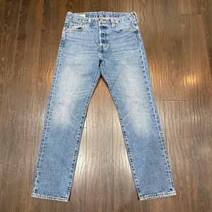 Levi's Men's 501 Original Fit Stretch Jeans - Dark Rinse Wash - 30x30